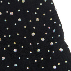 Subblime - 952198 Robe Resille Avec Diamants Brillants Noir Taille Unique